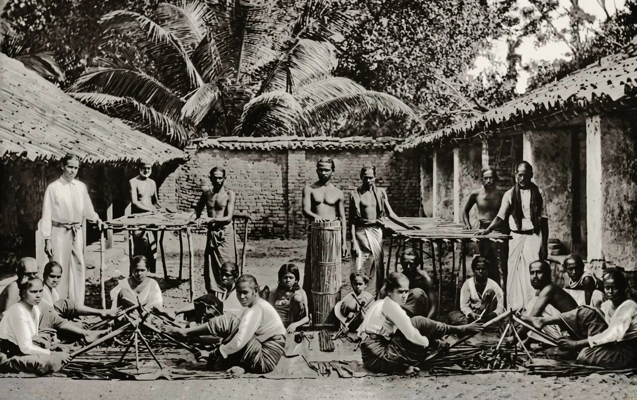 Historic image from Sri Lanka's export heritage gallery