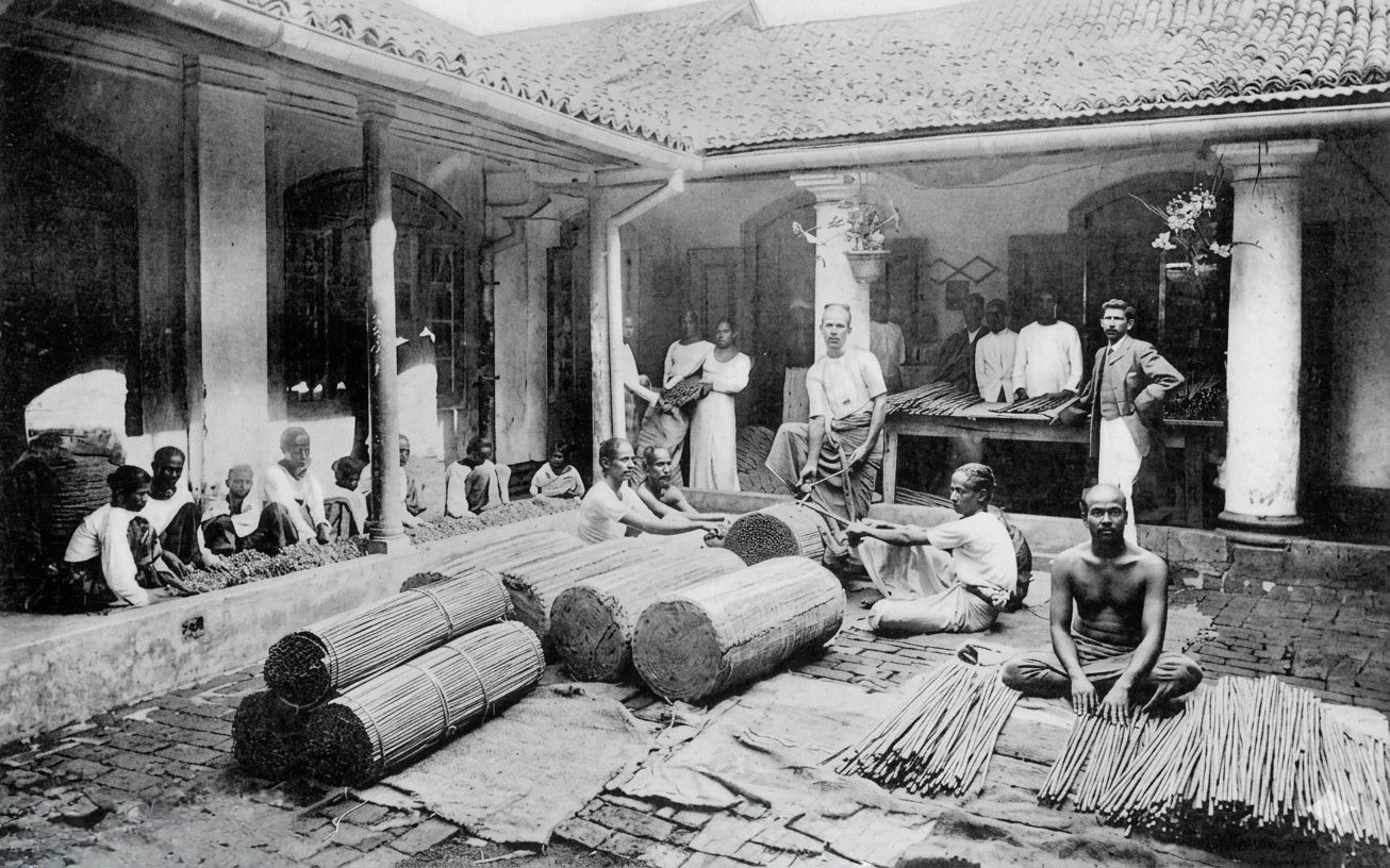 Vintage Sri Lankan export heritage photograph