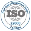 ISO 22000 certification logo