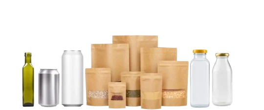 Private label packaging options for export products